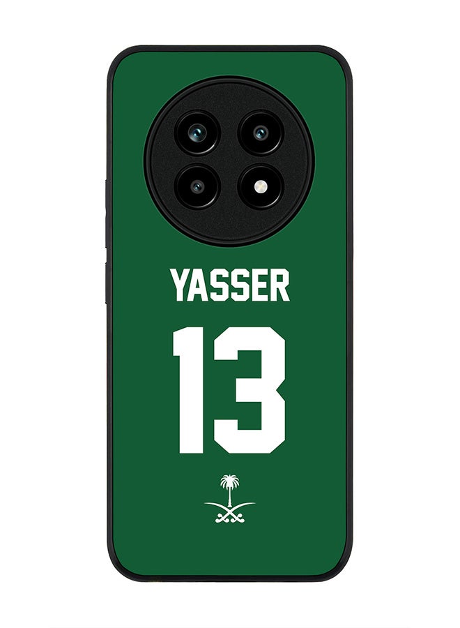 For Realme 13 Pro / 13 Pro+ Case,Slim fit Camera Protection, Shockproof Thin Phone cover  - Football - Saudi Arabia - Yasser